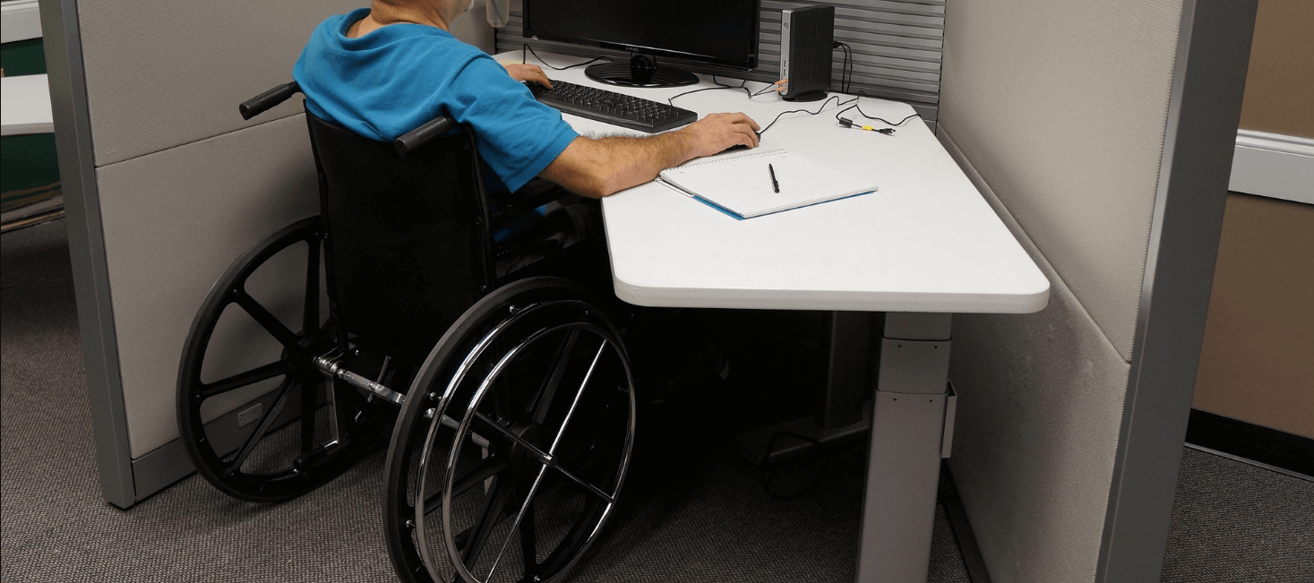 disabled worker