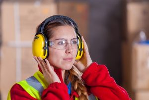 preventing hearing damage at building work